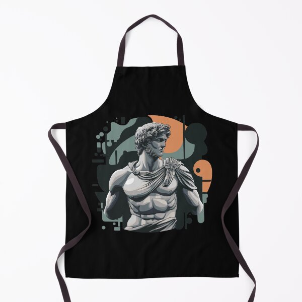 Item preview, Epic Greek sculpture set against a contemporary backdrop designed and sold by DreamVibeShirt.