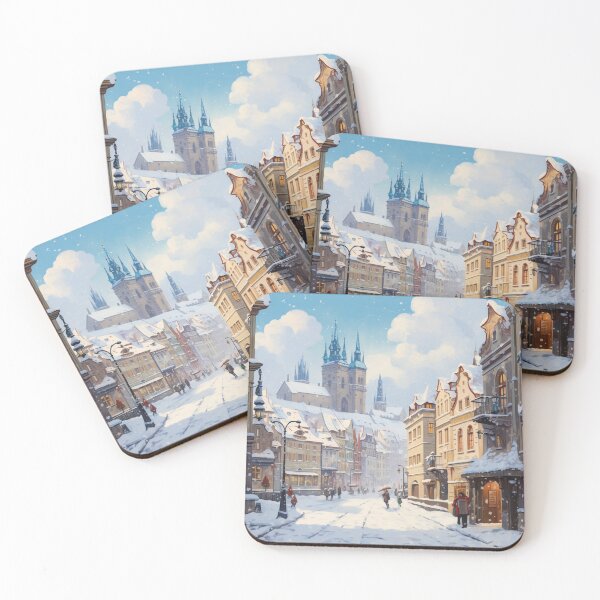 Item preview, Snowy Prague designed and sold by Rtymer.