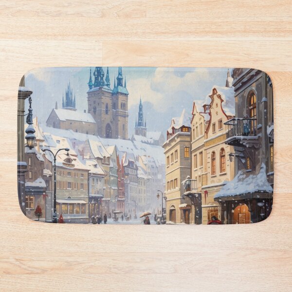 Item preview, Snowy Prague designed and sold by Rtymer.