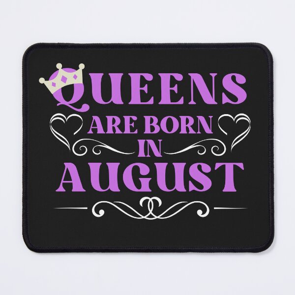 Item preview, queens are born in august, august birthday gift designed and sold by vintage-years.