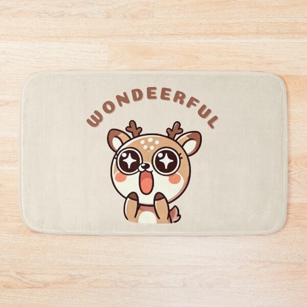 Item preview, Wondeerful - deer wordplay, deer pun designed and sold by Funny-Banana.