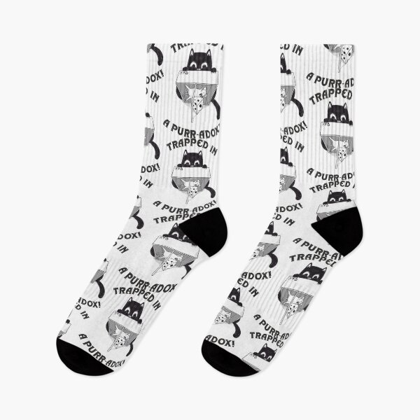Item preview, Cat And Mouse Trapped in a Purr-adox! Funny Gift for Cat Lovers  designed and sold by AtelierA26.