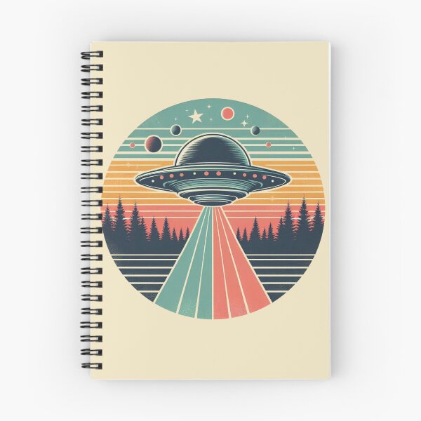 Item preview, UFO (Retro) V.2 designed and sold by Bubble-Boris.