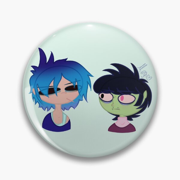 Artikelvorschau, 2-D und Murdoc Scribble entworfen und verkauft von OneWildDragon.