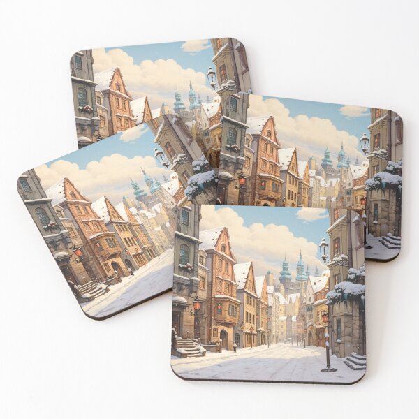 Item preview, Snowy Prague designed and sold by Rtymer.