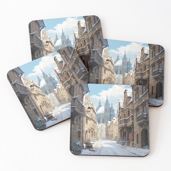 Item preview, Snowy Prague designed and sold by Rtymer.