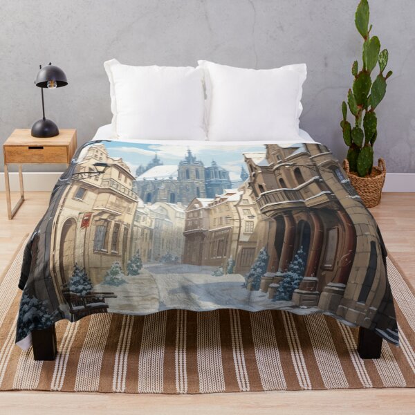 Item preview, Snowy Prague designed and sold by Rtymer.