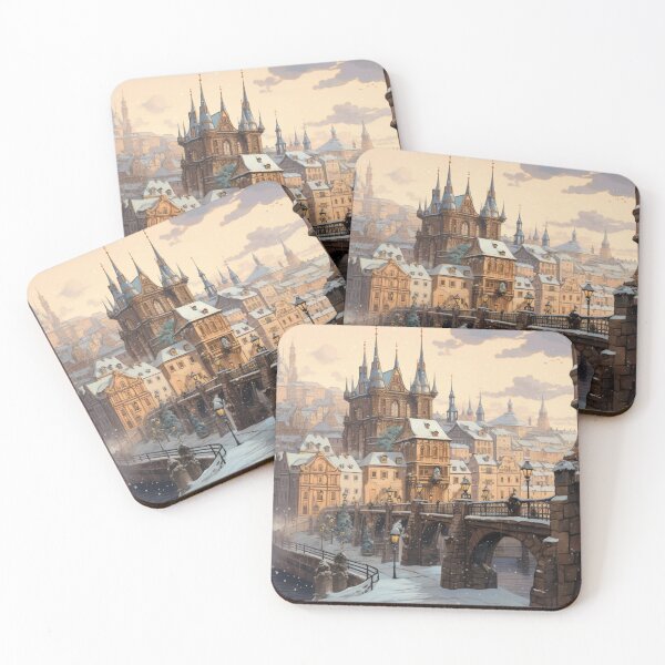 Item preview, Snowy Prague designed and sold by Rtymer.