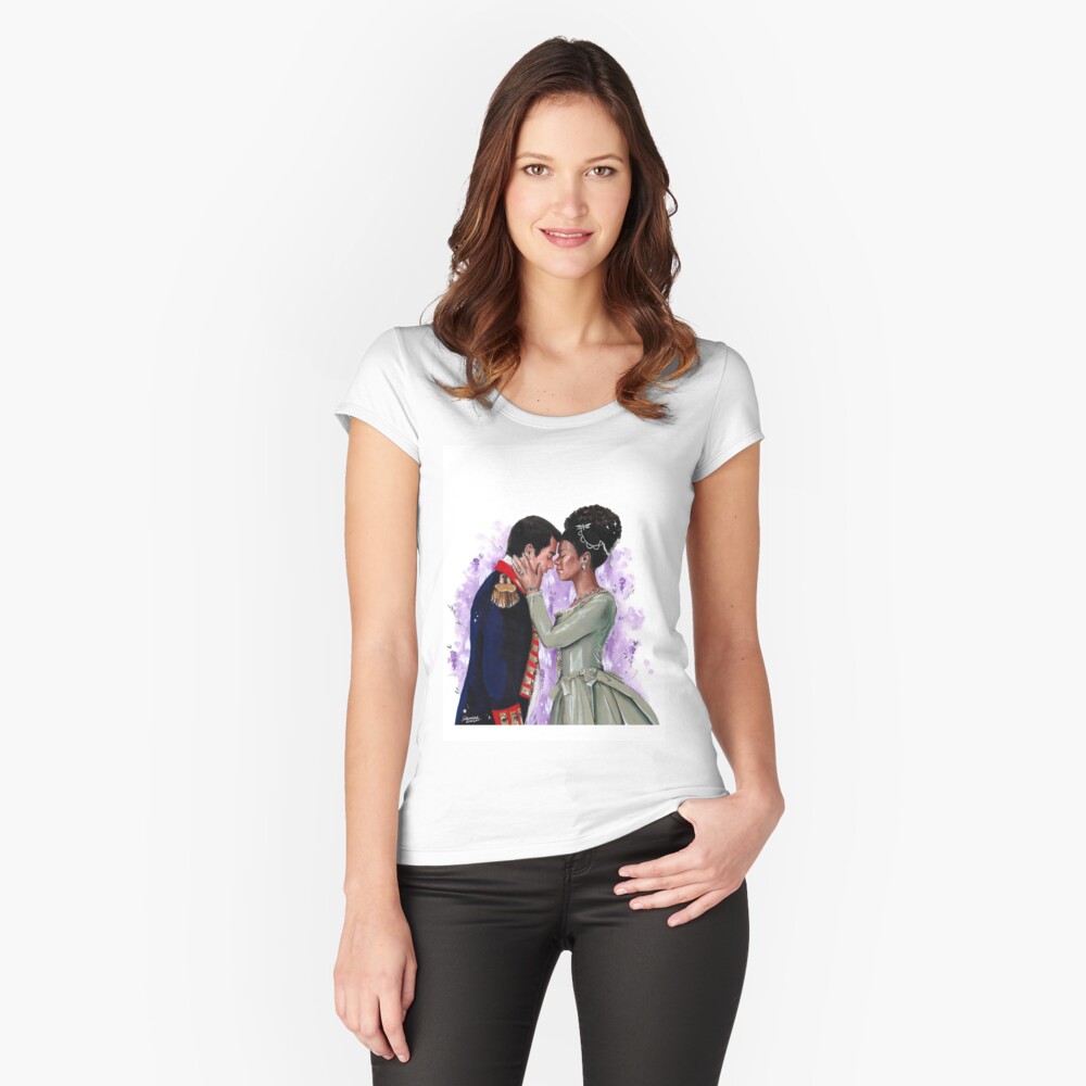 Aperçu de l'œuvre T-shirt échancré créée et vendue par laureneportrait.