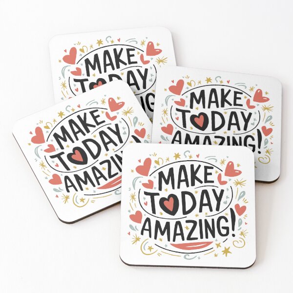 Item preview, Make Today Amazing - motivational quote designed and sold by MaateoDesign.