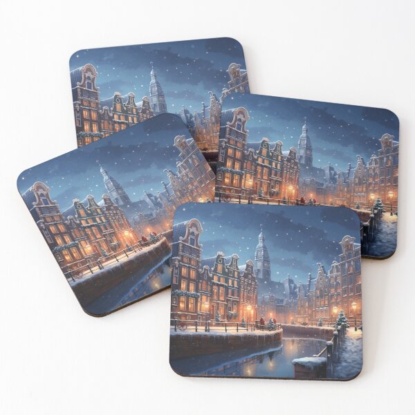 Item preview, Snowy Amsterdam designed and sold by Rtymer.