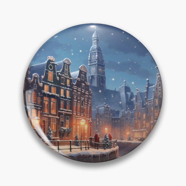 Item preview, Snowy Amsterdam designed and sold by Rtymer.