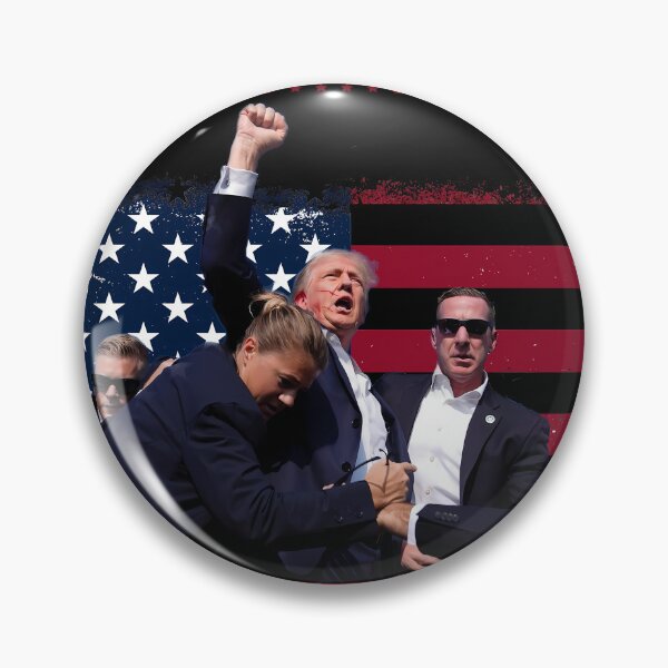 Item preview, Trump Fight! Fight! Fight! - Patriotic Art designed and sold by TArtWorkDesign.