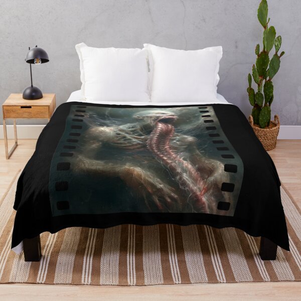 Item preview, Zombie Creature with Long Tongue Film Frame Art designed and sold by Hungry-Murphy.