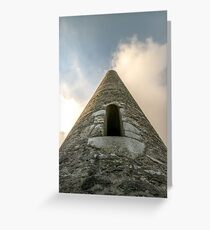 Glendalough Monastic Site Wicklow Mountains Ireland Greeting Card