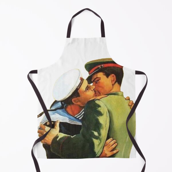 Aperçu de l'œuvre Gay. Un soldat et un marin s'embrassent créée et vendue par DaniVaca.