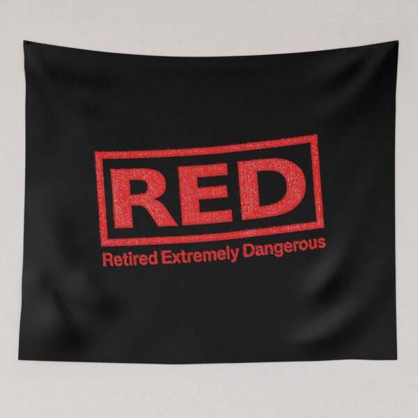 Item preview, Retired Extremely Dangerous | Retro Action Movie Fan, Funny Retirement designed and sold by dwinburn.