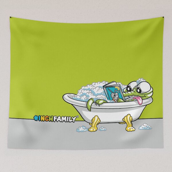 Item preview, Crocky Spa - Inch Family Character designed and sold by SophieGreenwald.