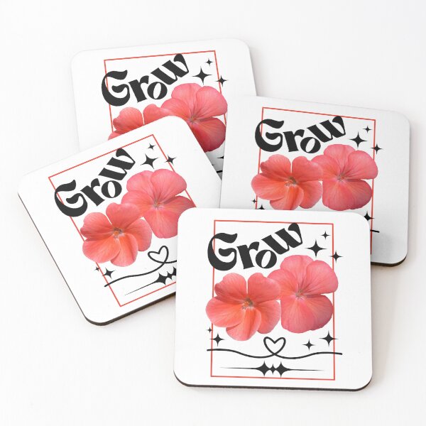 Item preview, Red Flowers with Black Text designed and sold by AveryZi.