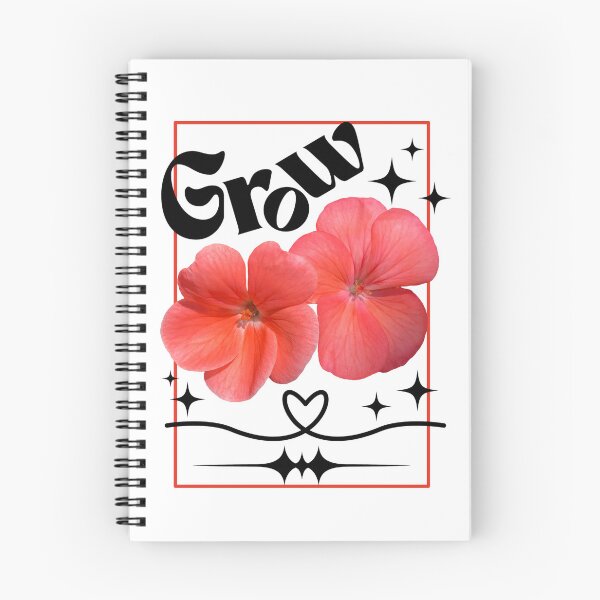 Item preview, Red Flowers with Black Text designed and sold by AveryZi.