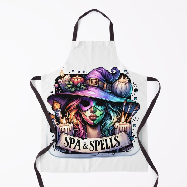 Item preview, Bewitching Halloween Witch Art - SPA & SPELLS - Spellbinding Designs for T-Shirts, Mugs, Stickers & More designed and sold by artedigital99.