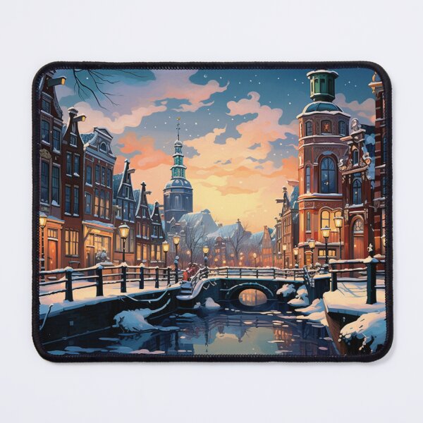 Item preview, Snowy Amsterdam designed and sold by Rtymer.