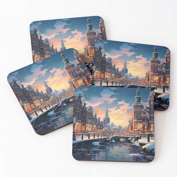 Item preview, Snowy Amsterdam designed and sold by Rtymer.