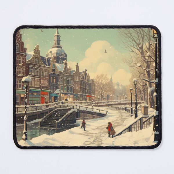 Item preview, Snowy Amsterdam designed and sold by Rtymer.