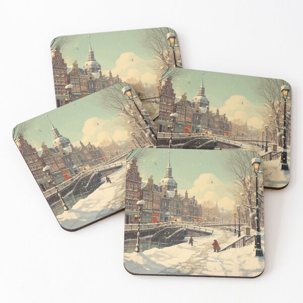 Item preview, Snowy Amsterdam designed and sold by Rtymer.