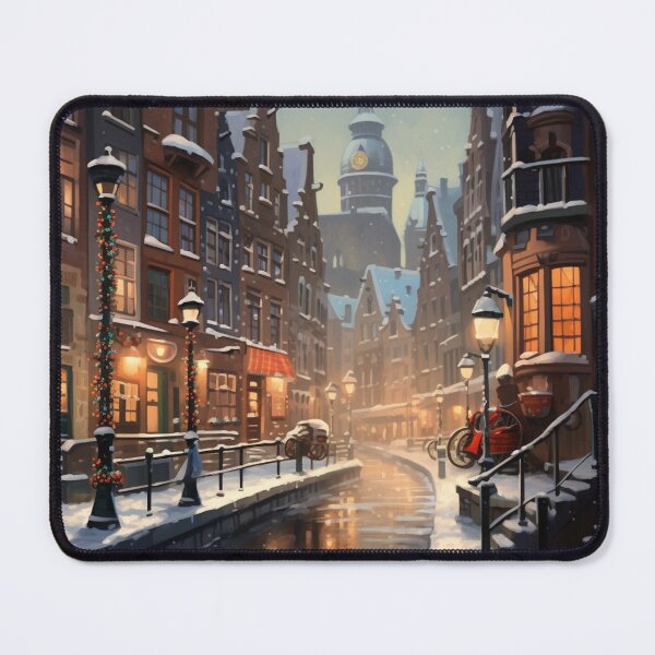 Item preview, Snowy Amsterdam designed and sold by Rtymer.