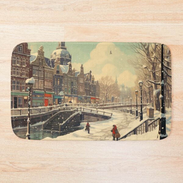 Item preview, Snowy Amsterdam designed and sold by Rtymer.