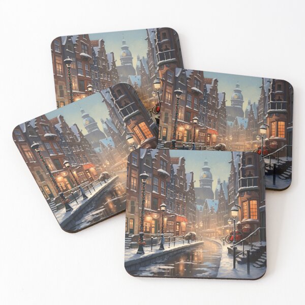 Item preview, Snowy Amsterdam designed and sold by Rtymer.