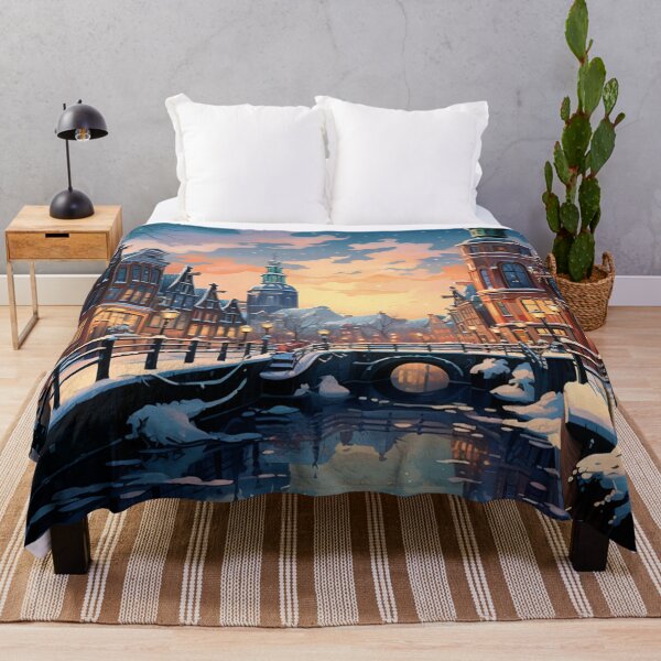 Item preview, Snowy Amsterdam designed and sold by Rtymer.