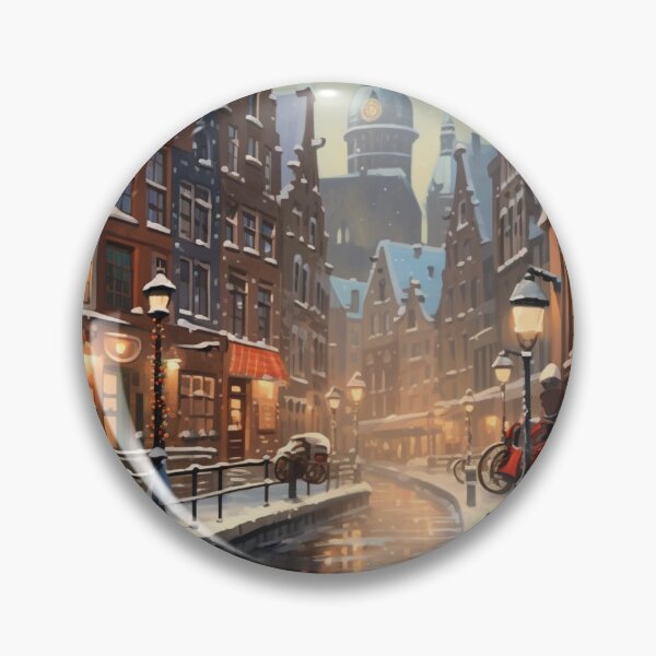 Item preview, Snowy Amsterdam designed and sold by Rtymer.