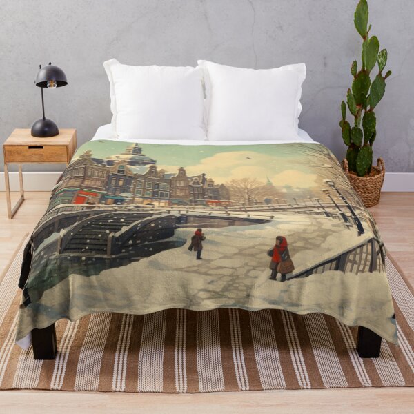 Item preview, Snowy Amsterdam designed and sold by Rtymer.