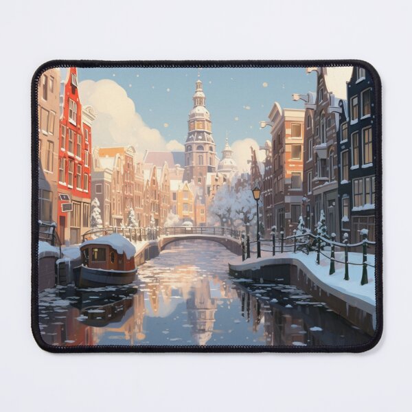 Item preview, Snowy Amsterdam designed and sold by Rtymer.