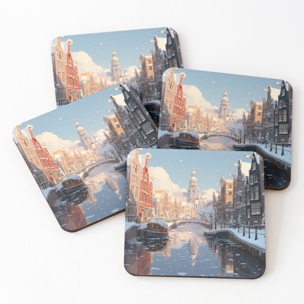 Item preview, Snowy Amsterdam designed and sold by Rtymer.