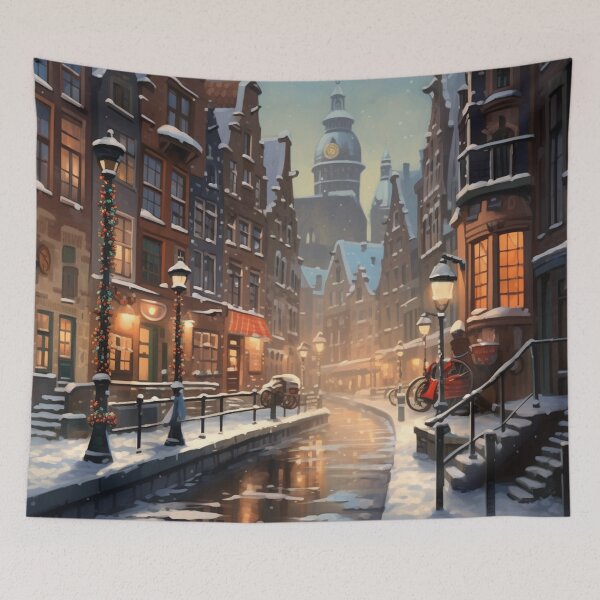 Item preview, Snowy Amsterdam designed and sold by Rtymer.