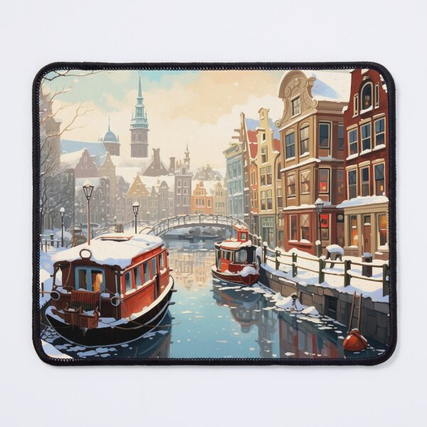 Item preview, Snowy Amsterdam designed and sold by Rtymer.