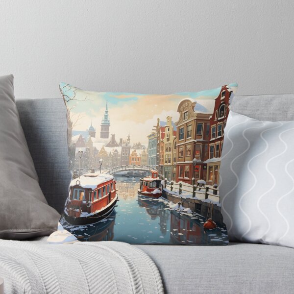 Item preview, Snowy Amsterdam designed and sold by Rtymer.