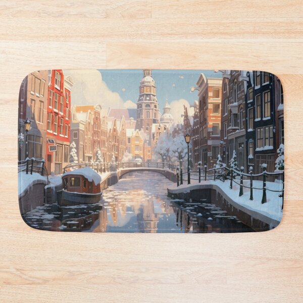 Item preview, Snowy Amsterdam designed and sold by Rtymer.
