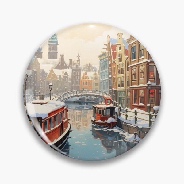 Item preview, Snowy Amsterdam designed and sold by Rtymer.