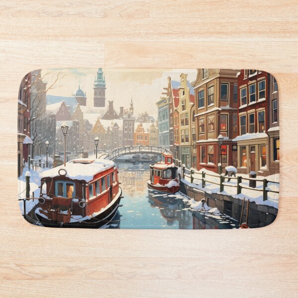 Item preview, Snowy Amsterdam designed and sold by Rtymer.