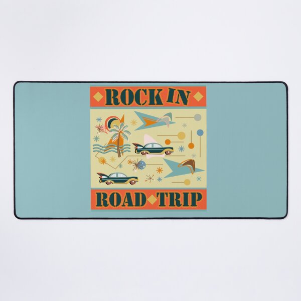 Item preview, Vintage Car Road Trip to the Beach designed and sold by Sharon Schwalbe.
