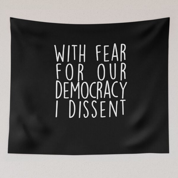 Item preview, With fear for our Democracy I Dissent  designed and sold by BHMARTS.