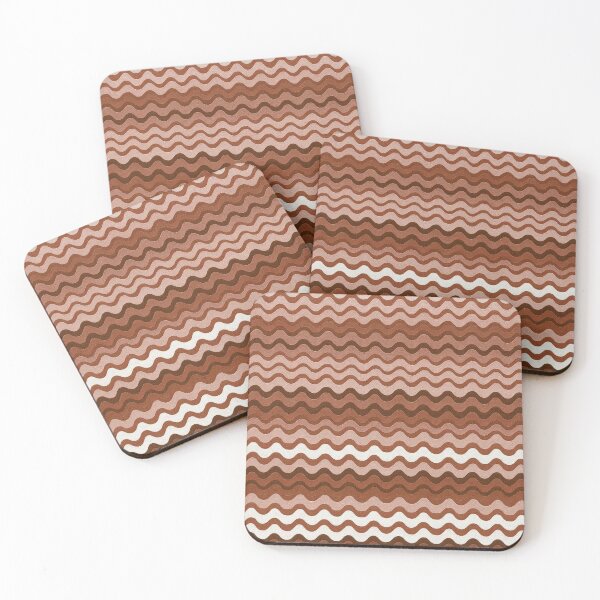 Item preview, Chocolate brown waves/1 designed and sold by My-fake-places.