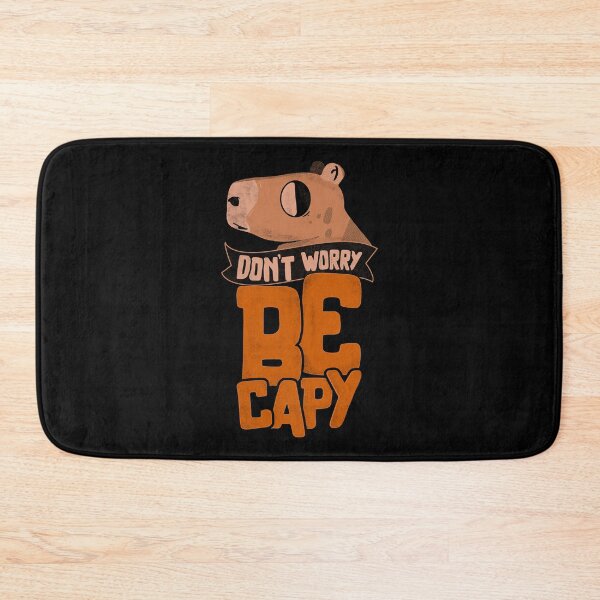 Item preview, Dont Worry, Be Capy! designed and sold by Horta Studio.