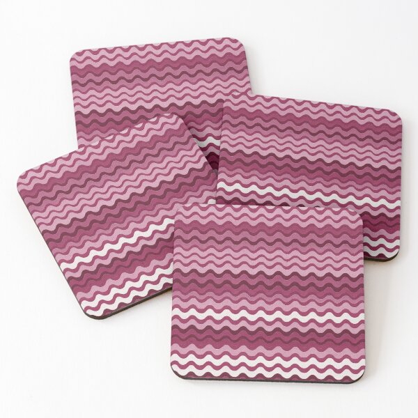 Item preview, Maroon waves/1 designed and sold by My-fake-places.