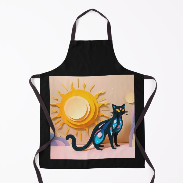 Aperçu de l'œuvre Basking Beauty : un chat profitant de la chaleur du soleil créée et vendue par zoughlal.