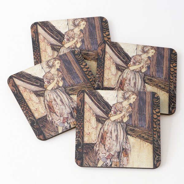 Item preview, Cinderella - Brothers Grimm - Arthur Rackham designed and sold by forgottenbeauty.